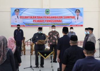 Bupati Melantik Pejabat Fungsional Di Lingkungan Pemerintah Kabupaten Kuningan