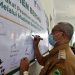 Bupati Tanda Tangani Komitmen Bersama Pemberdayaan Masyarakat Pesantren Untuk Penanggulangan Tuberculosis Melalui Muslimat Nahdlatul Ulama