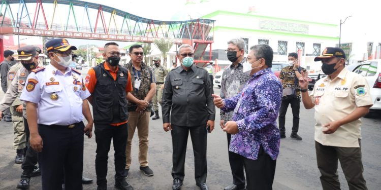 Kunjungan Staf Ahli KEMENKO PMK Dalam Rangka Monitoring Pelaksanaan Nataru Di Kabupaten Kuningan.