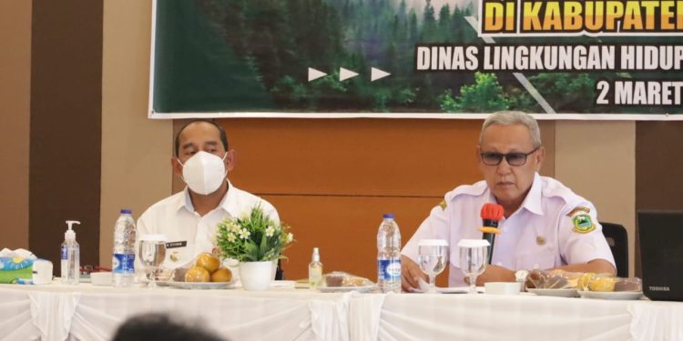 Kegiatan Bimtek Lingkungan Bagi Perusahaan/Pemrakarsa Se-Kab.Kuningan, Di Buka Bupati