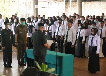 Lantik 618 Pegawai P3K, Bupati : Mari Wujudkan ASN Yang Profesional