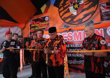 Di Hadiri Bupati Acep Purnama, MPC PP Kabupaten Kuningan Resmikan Sekretariat Baru