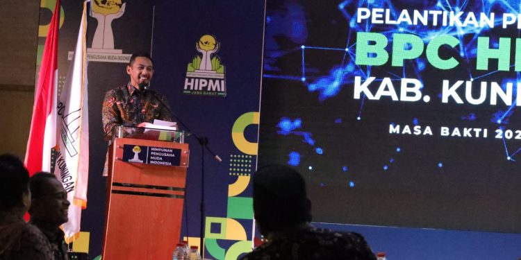 Pelantikan BPC HIPMI Kabupaten Kuningan, Wabup: Gelorakan Terus Semangat Wirausaha