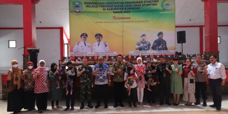 Konvergensi Percepatan Penurunan Stunting Melalui Program Bapak Asuh Anak Stunting di Kabupaten Kuningan.