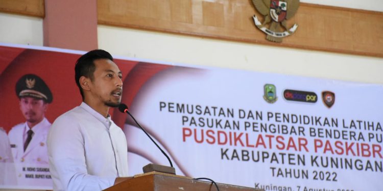 Wabup Buka Diklat Paskibra 2022