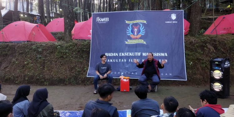 Bangun Keakraban, BEM Fakultas Ilmu Komputer UNIKU Gelar Diskusi Manajemen Organisasi