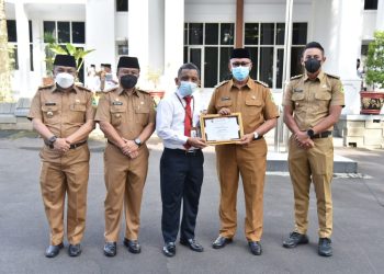 Pemerintah Kabupaten Kuningan Raih Penghargaan Terbaik Kinerja Pengelolaan Dana Desa Tahun 2021