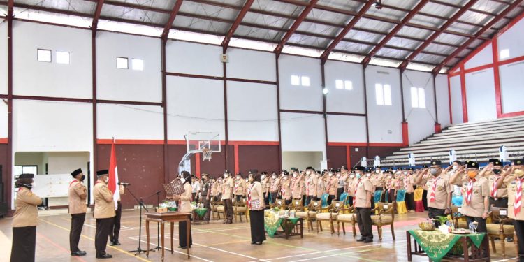 Pelantikan Kwartir Cabang Pramuka Kuningan, Kak Atalia: Pendidikan Karakter Jadi Pedoman Utama Gerakan Pramuka