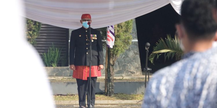 Pimpin Upacara Hardiknas 2022, Bupati : Bangkit Pemulihan Dan Bergerak Untuk Merdeka Belajar