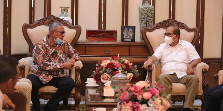 Serap Aspirasi Daerah, SeskemenKopUKM Kunjungi Bupati, Pelaku UMKM Dan Koperasi Di Kab Kuningan