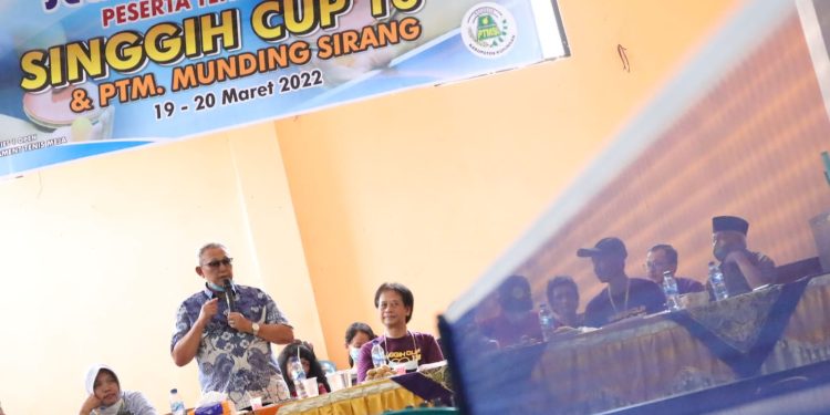 Turnamen Tenis Meja Standar Tingkat Nasional “Singgih Cup” Resmi Dibuka