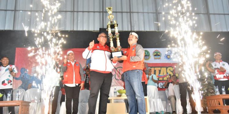 Kuningan Raih Peringkat ke 2 Porsenitas Kunci Bersama di Pangandaran