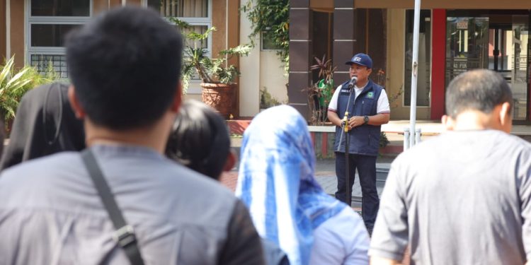 Sekda Pimpin Gerakan Disiplin Daerah di DPUTR dan DPKPP