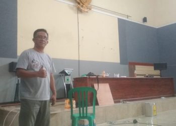 Tingkatkan Pelayanan Kepada Masyarakat, Pemdes Darma Rehab Gedung Aula Lebih Refresentatif