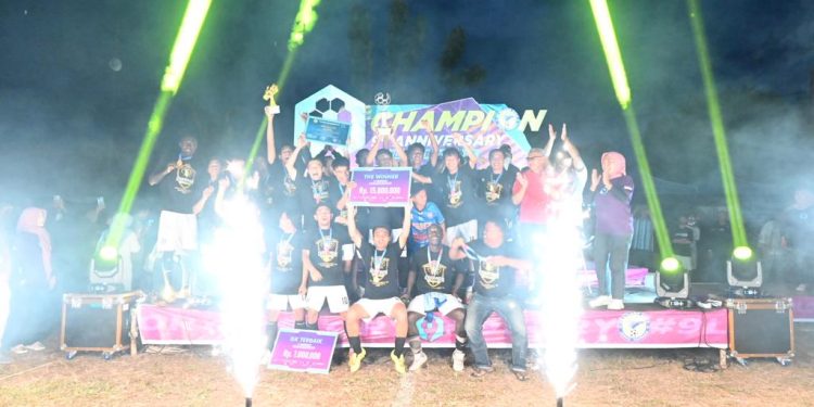 Berlangsung Meriah, Bupati Acep Hadiri Closing Ceremony Gemilang Raya