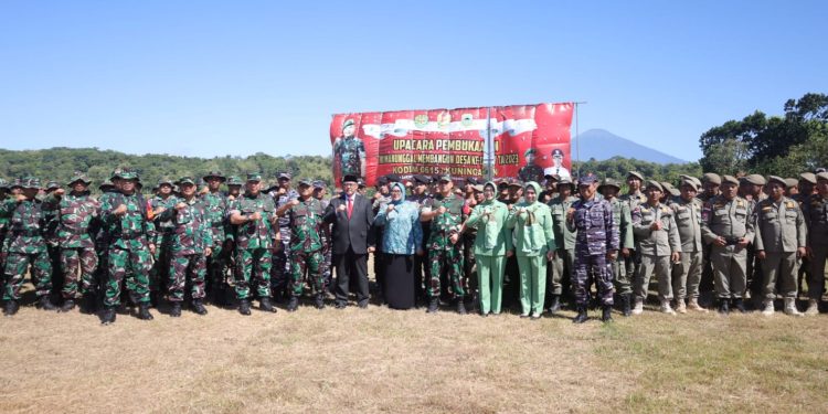 Desa Sukaraja Menjadi Sasaran Pembangunan TMMD ke 117
