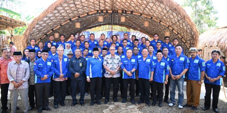 Pelantikan DPD Korp Alumni KNPI, Dian : KNPI Siap Berkontribusi bagi Kamajuan Kuningan