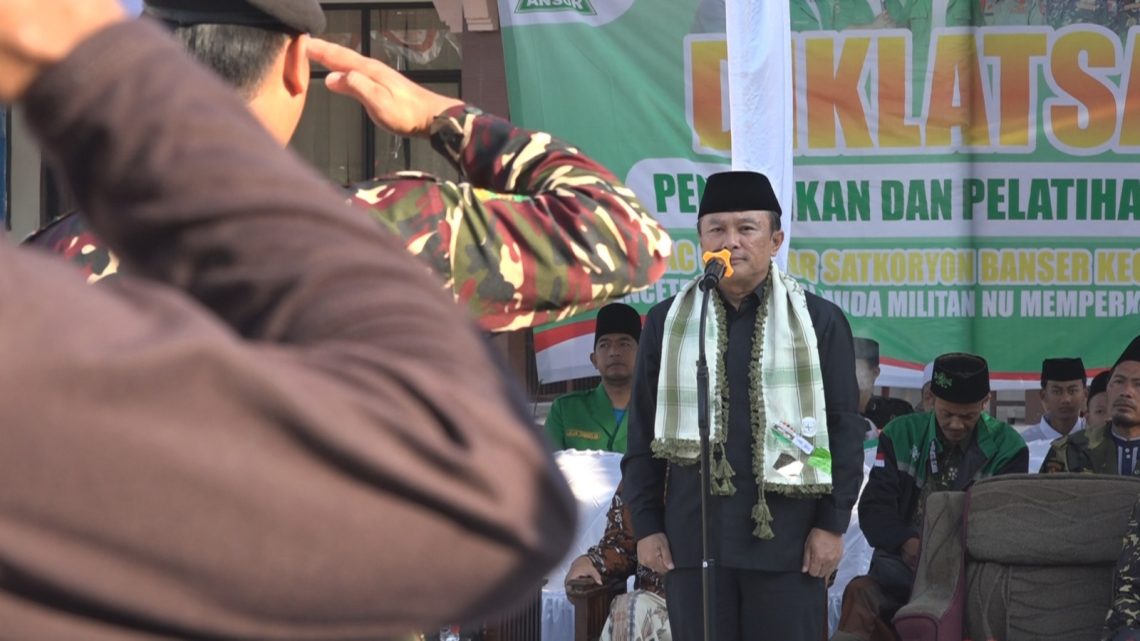 Buka Diklatsar Banser, Sekda Dian : Pentingnya Empat Pilar Kebangsaan