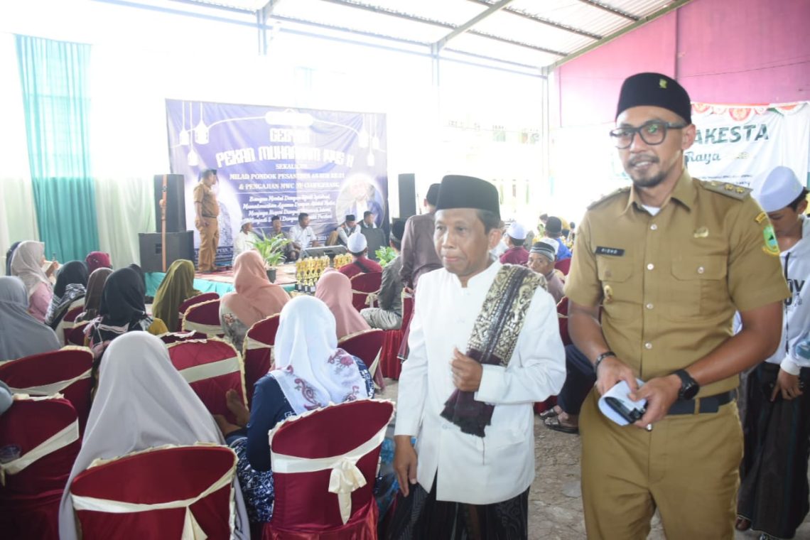 Wabup Ridho Hadiri Gebyar Pekan Muharram 1445 H Sekaligus Milad Ponpes An-Nur ke-21