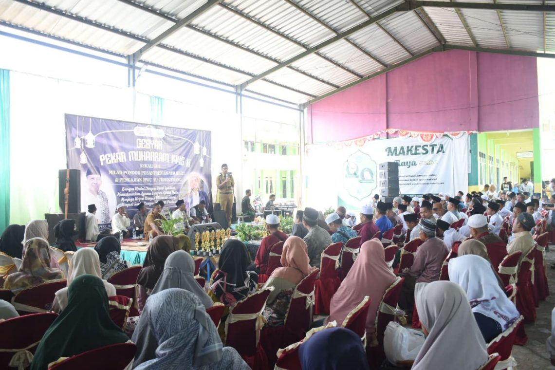 Wabup Ridho Hadiri Gebyar Pekan Muharram 1445 H Sekaligus Milad Ponpes An-Nur ke-21