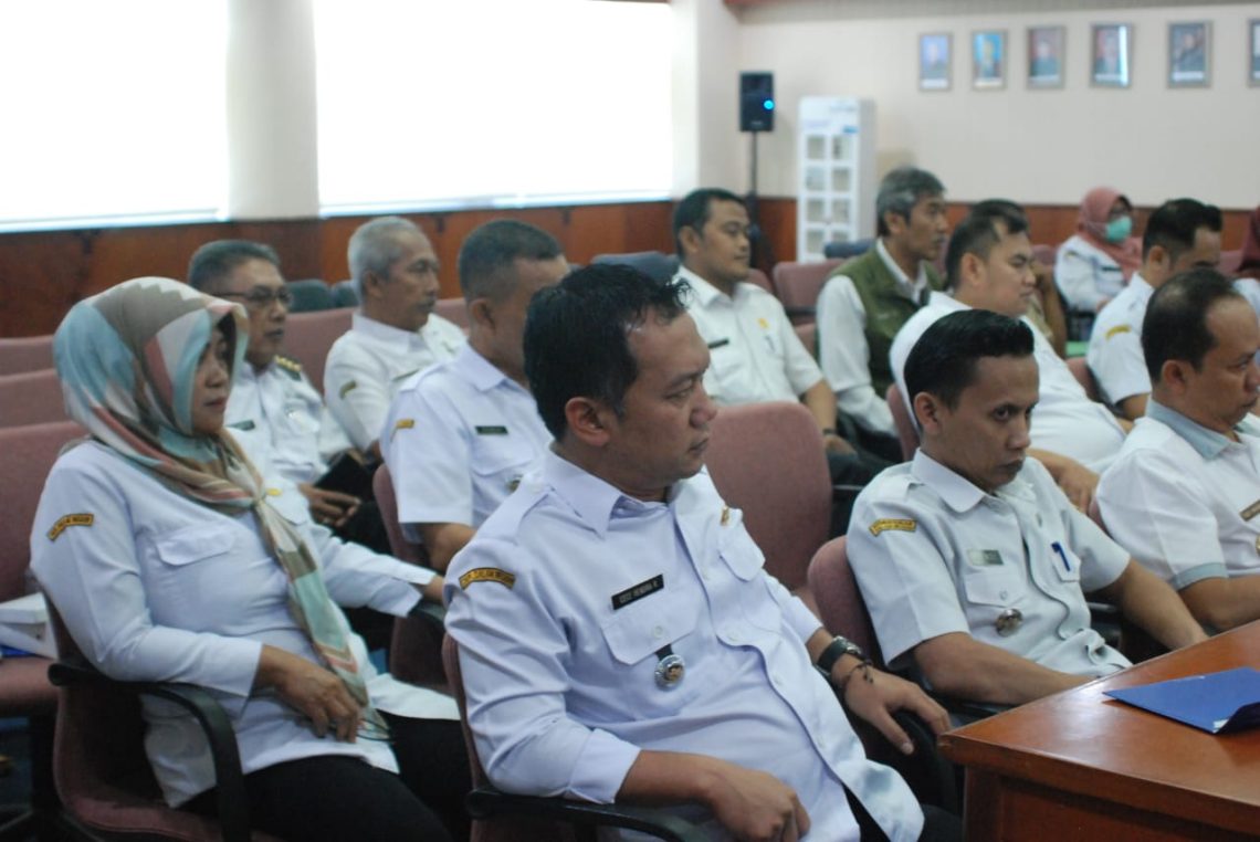 Penuhi Target, Bappenda Evaluasi Pelunasan PBB Bersama Para Camat