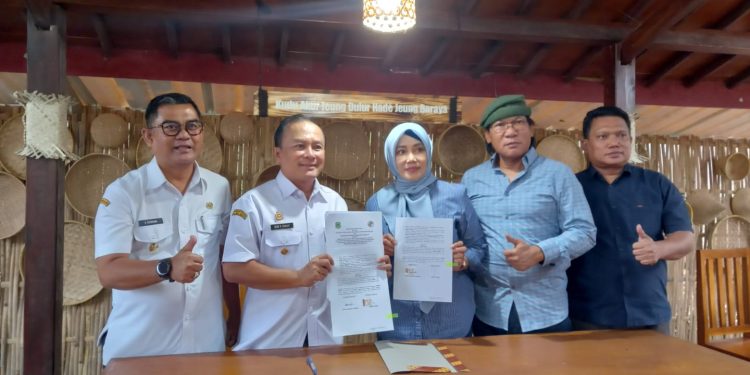 Ikhtiar Diskopdagperin Dongkrak PAD, Koperasi Tani Bangkit Sejahtera Sepakati Pemanfaatan Gudang Resi
