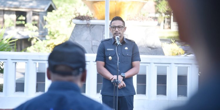 Wabup Ridho Berikan Arahan Kepada DISPORAPAR Terkait Sinergi dengan KONI Kuningan