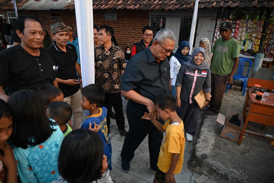 Hadapi HUT RI dan Hari Jadi Kuningan, Tunas Sakti Mandiri Cihaur Gelar Laga Voli Antar Desa