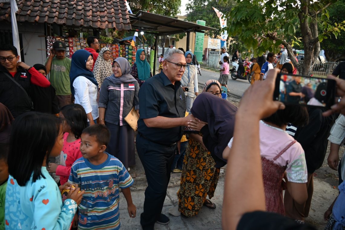 Hadapi HUT RI dan Hari Jadi Kuningan, Tunas Sakti Mandiri Cihaur Gelar Laga Voli Antar Desa