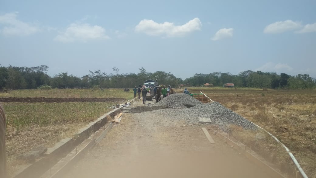 Dukung Program Ketahanan Pangan, Pemdes Cipancur Bangun JUT