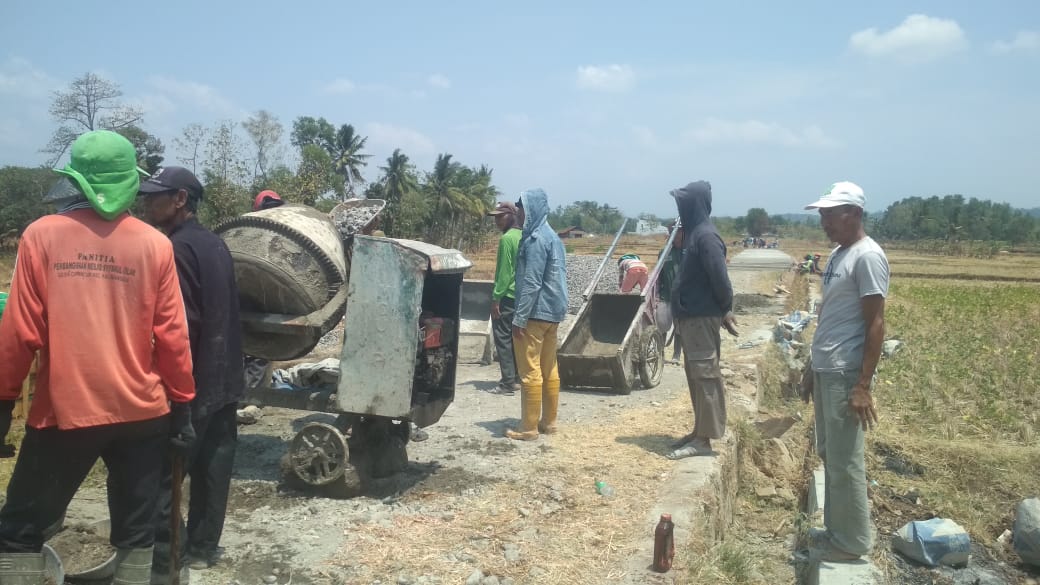 Dukung Program Ketahanan Pangan, Pemdes Cipancur Bangun JUT