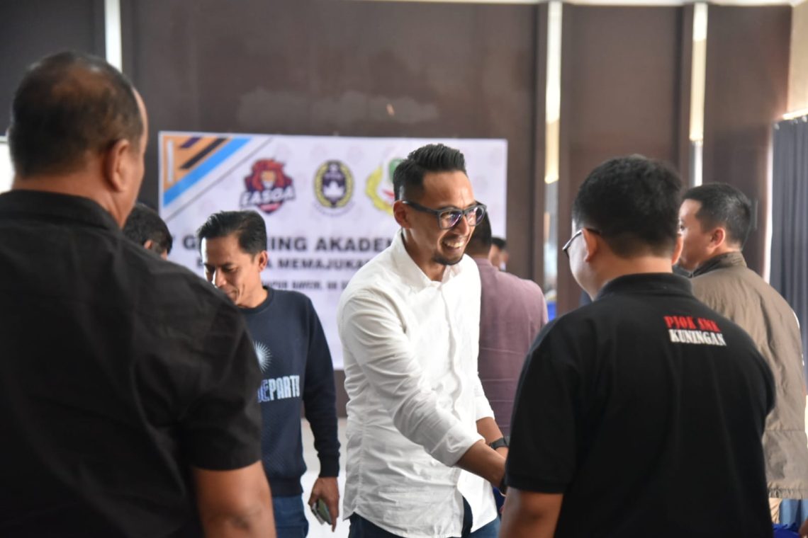Gathering Akademi EASGA FC, Wabup Ridho : Mari Bersama Kita Wujudkan Pemain Sepak Bola yang Profesional