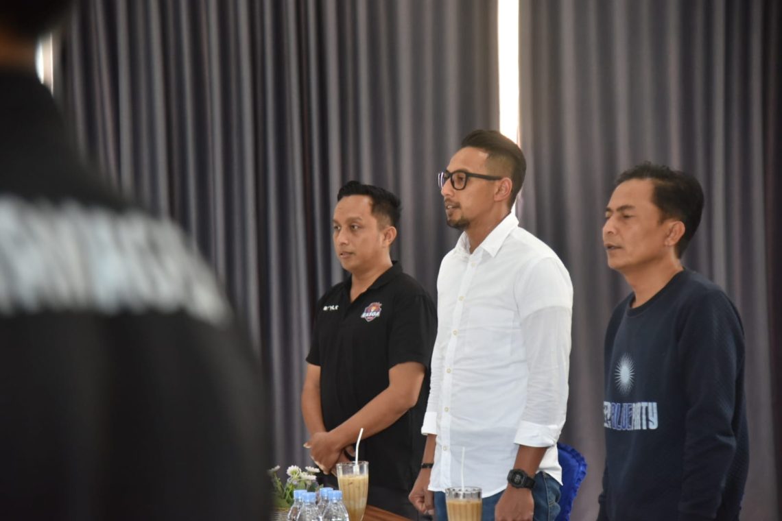 Gathering Akademi EASGA FC, Wabup Ridho : Mari Bersama Kita Wujudkan Pemain Sepak Bola yang Profesional