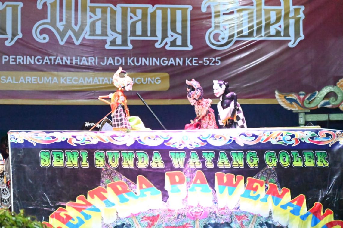 Meriahkan Hari Jadi ke 525, Pemkab Kuningan Gelar Wayang Golek