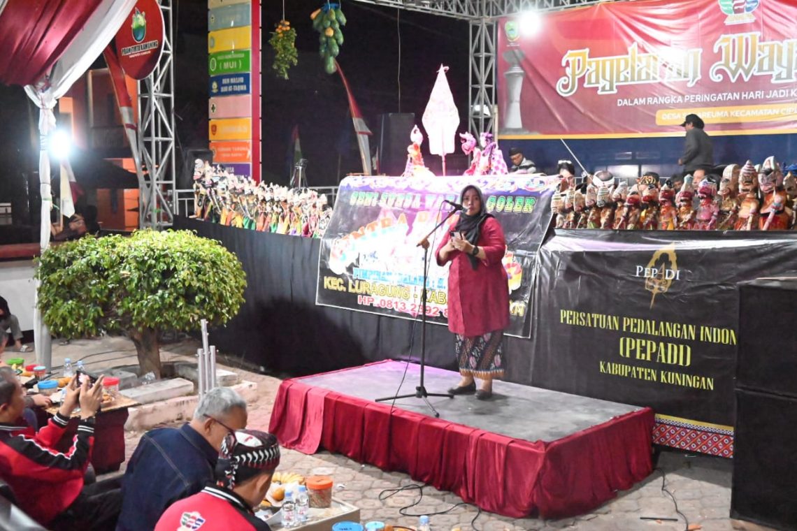 Meriahkan Hari Jadi ke 525, Pemkab Kuningan Gelar Wayang Golek