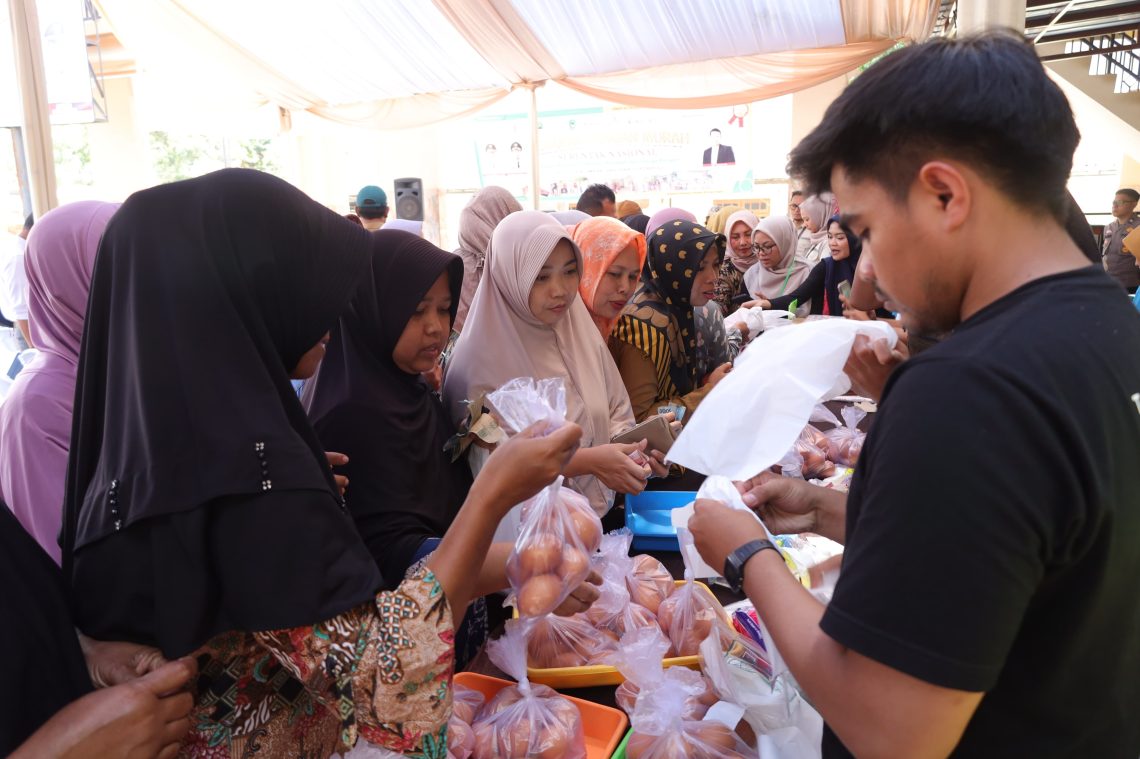 Tekan Inflasi Daerah, Diskatan Kuningan Gelar Gerakan Pangan Murah