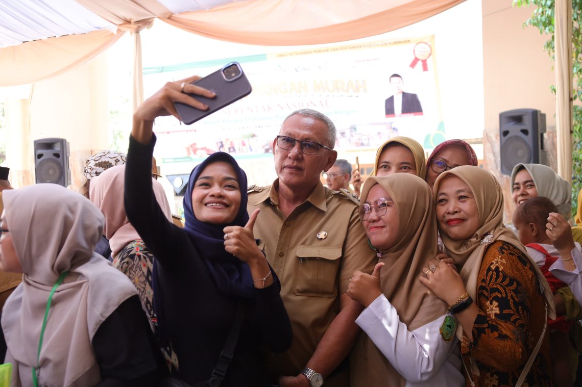 Tekan Inflasi Daerah, Diskatan Kuningan Gelar Gerakan Pangan Murah