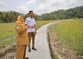 Pemdes Gewok Alokasikan Tambahan DD Pada Pembangunan Irigasi dan JUT