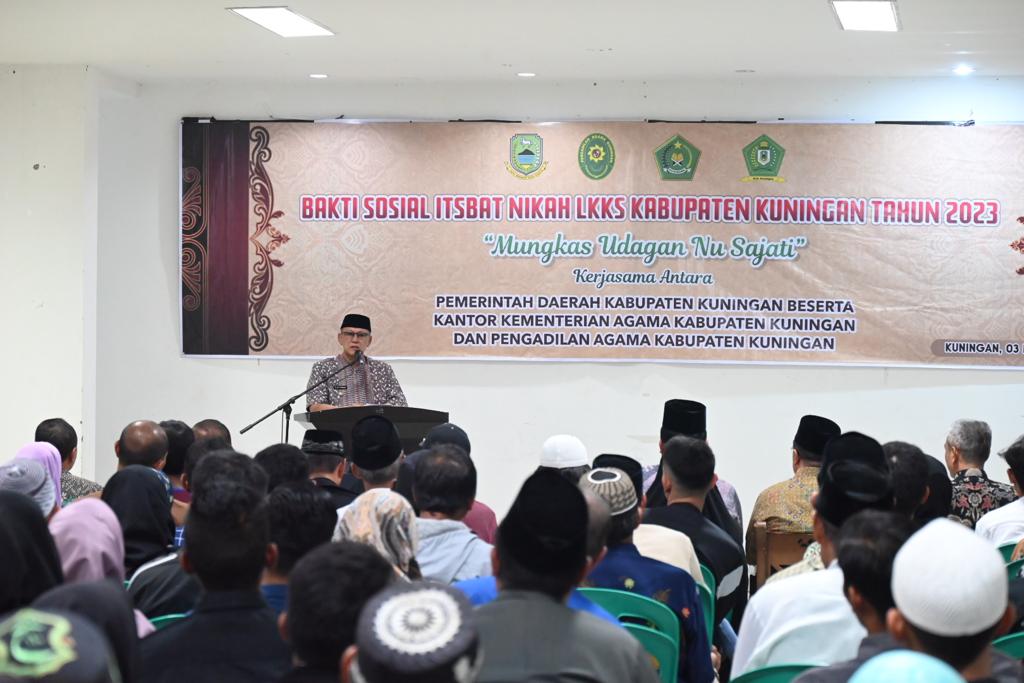 Program Itsbat Nikah Kembali Digulirkan, 49 Pasutri Dapat Buku Nikah dan Administrasi Kependudukan