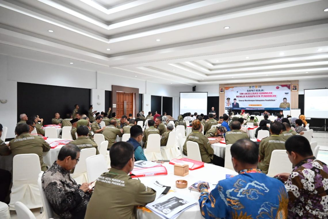 Wujudkan Kuningan Sebagai Kabupaten Pendidikan, Raker Tim Akselerasi Resmi Dibuka