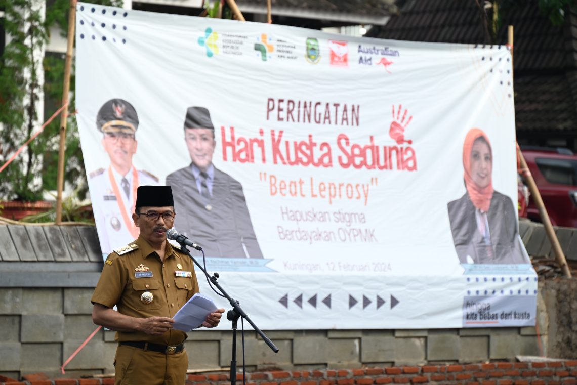 Pemkab Kuningan Peringati Hari Kusta sedunia; Kesempatan Untuk Menunjukkan Kasih Sayang Dan Rasa Hormat Terhadap Semua Individu