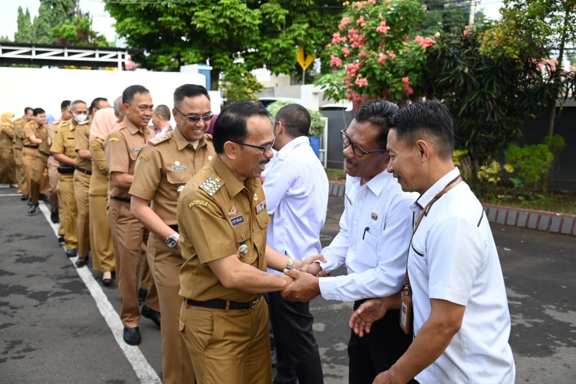 Pimpin Apel di Inspektorat, Iip Hidajat Ingatkan Profesionalisme ASN