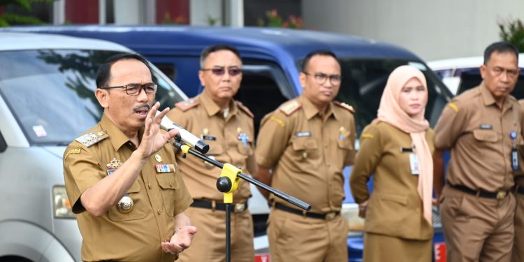 Pimpin Apel di Inspektorat, Iip Hidajat Ingatkan Profesionalisme ASN