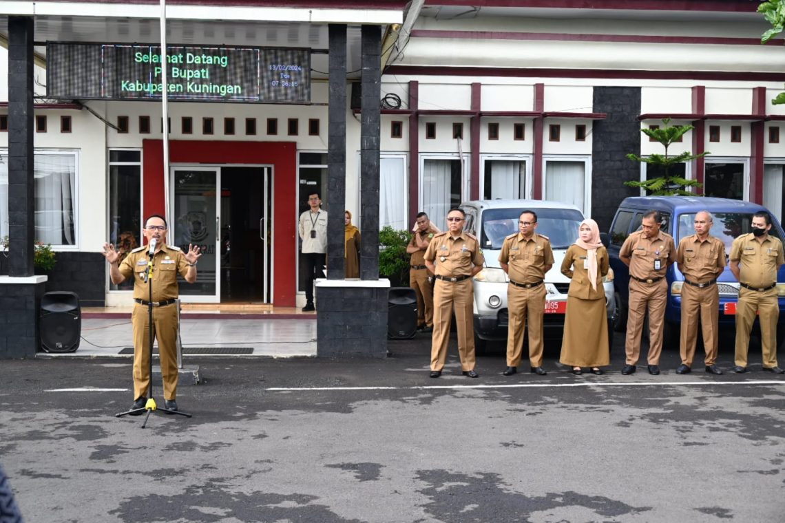 Pimpin Apel di Inspektorat, Iip Hidajat Ingatkan Profesionalisme ASN