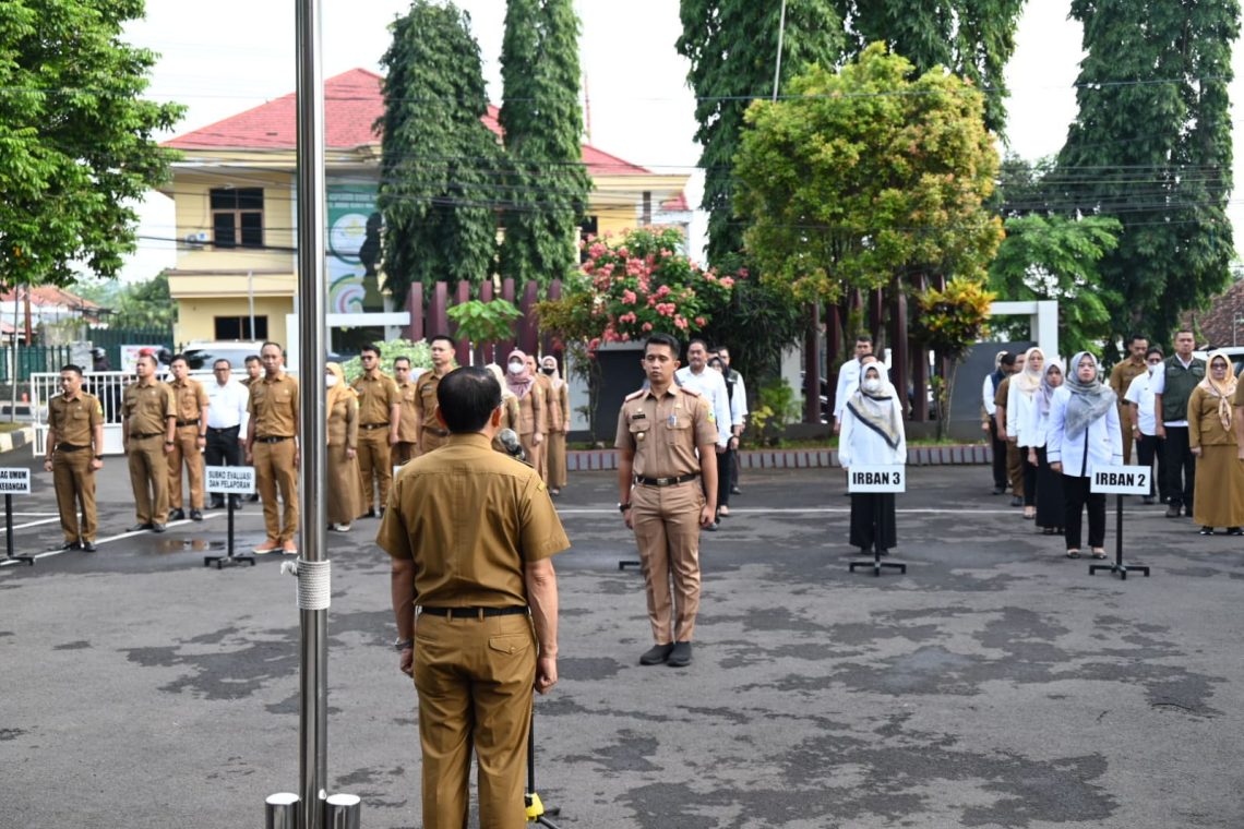 Pimpin Apel di Inspektorat, Iip Hidajat Ingatkan Profesionalisme ASN