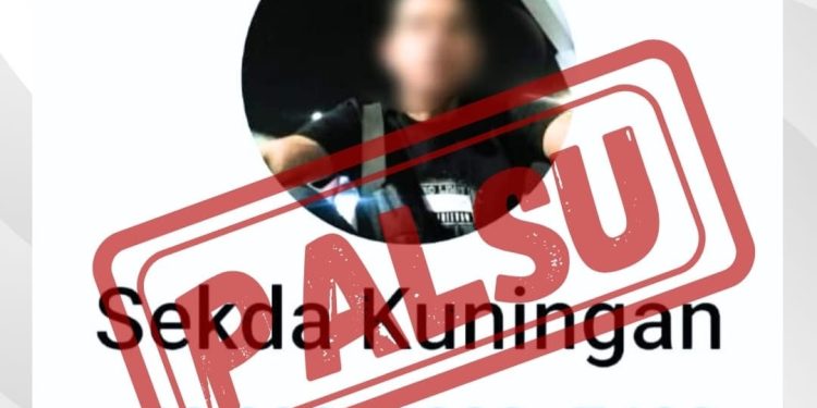 Waspada! Akun Whatsapp Mengatasnamakan Sekda Kuningan dengan Merubah-rubah Status