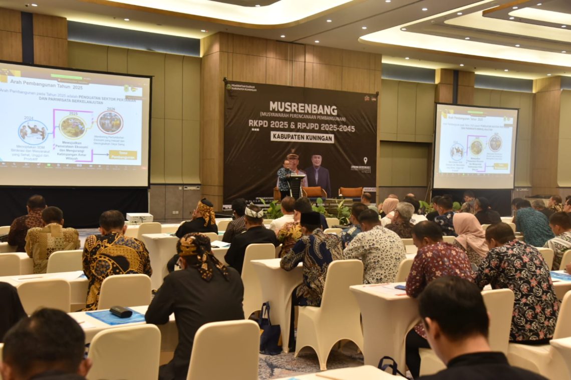 Pemkab Kuningan Gelar Musrenbang RPJPD Tahun 2025-2045 Dan RKPD Tahun 2025