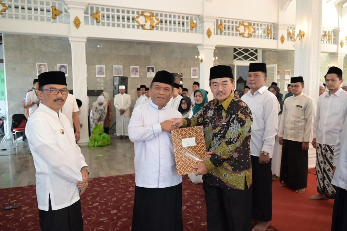 Kepengurusan DKM Masjid At-Taufiq KIC dibentuk, Iip Hidajat Dorong ASN Makmurkan Masjid Setelah Pindah Gedung Setda