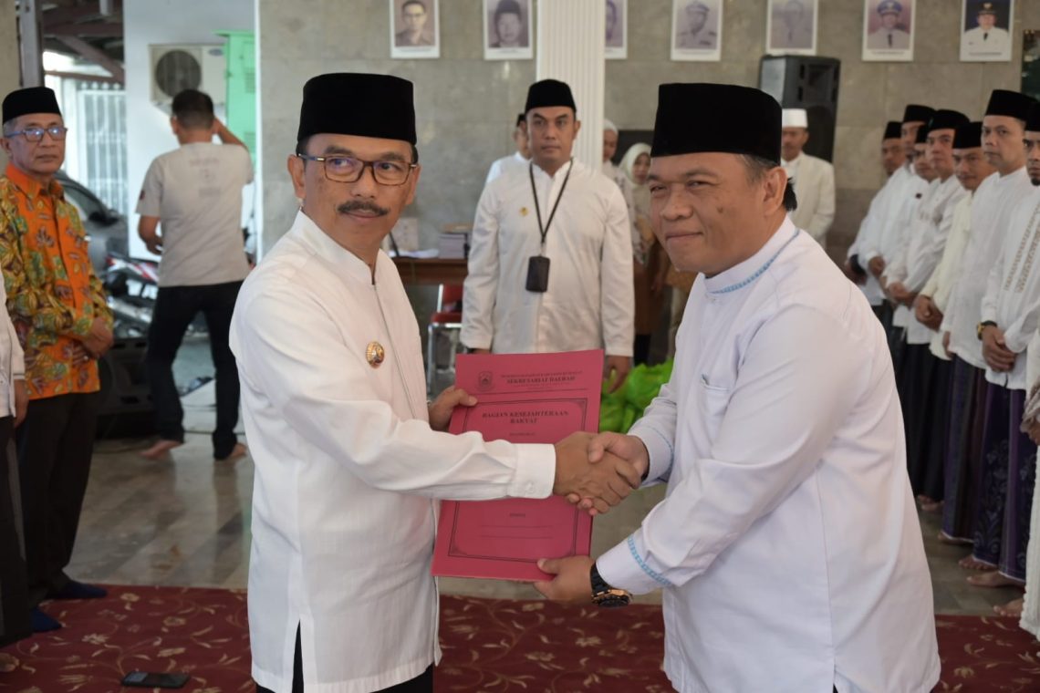 Kepengurusan DKM Masjid At-Taufiq KIC dibentuk, Iip Hidajat Dorong ASN Makmurkan Masjid Setelah Pindah Gedung Setda