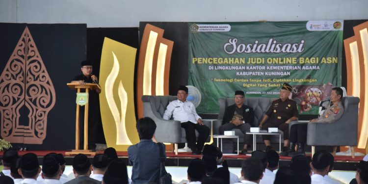 Cegah Bahaya Judi Online, Kemenag Kuningan Gelar Sosialisasi
